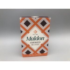 Maldon Salt, Smoked Sea Salt Flakes, 4.4 oz (125 g), Kosher, Natural, Gently new